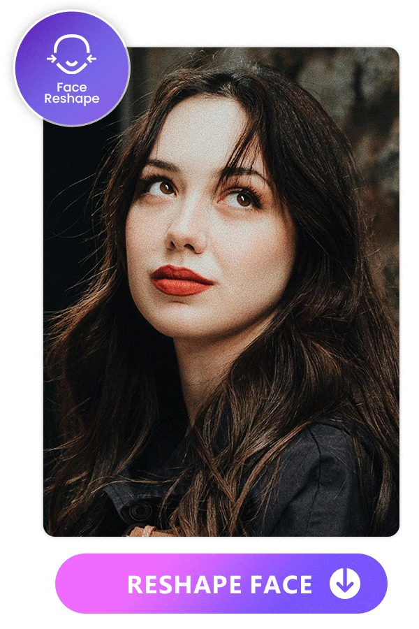 Reshape face with Vivid Glam