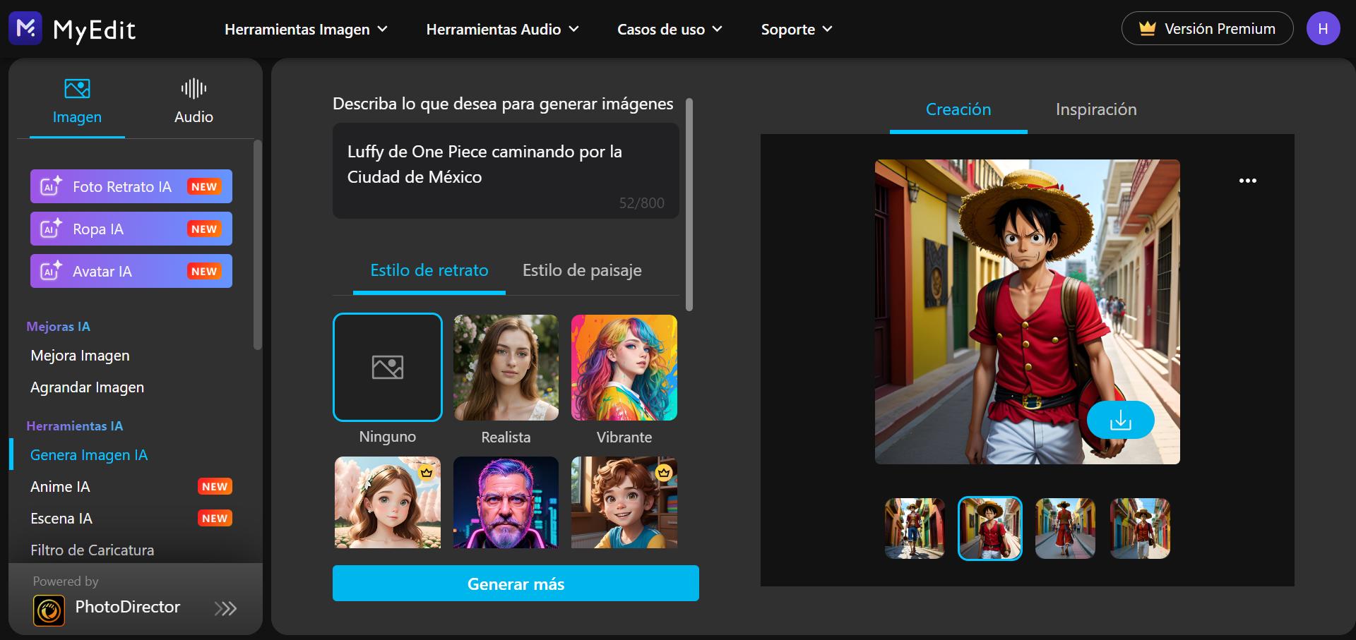 MyEdit - la mejor solución online para crear fanart