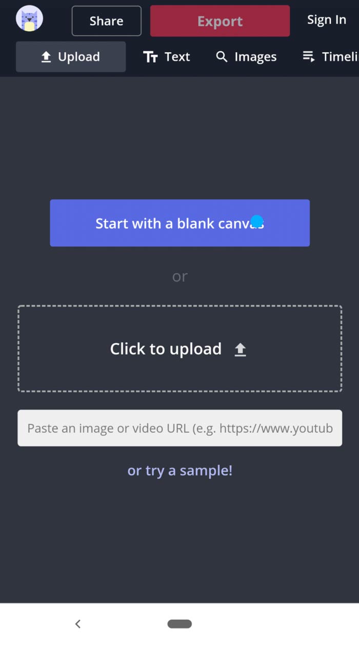 Kapwing app