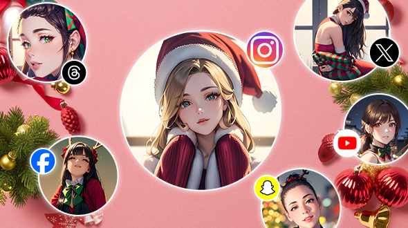 Create Your Christmas AI Profile Pictures with the Best AI App in 2025