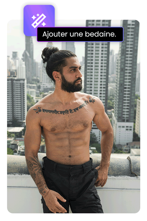 PhotoDirector app - deepfake