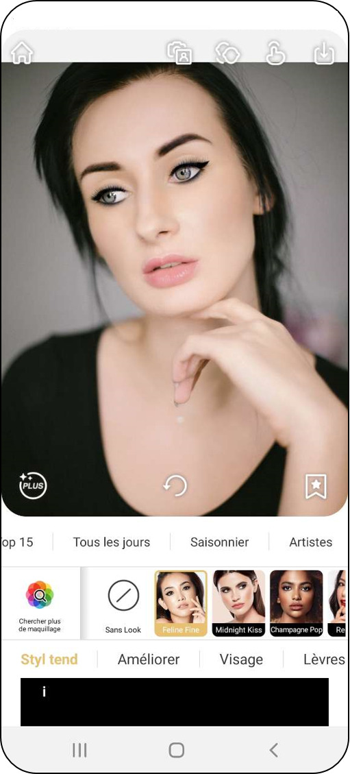 Perfect365 - 5eme meilleure application de maquillage virtuel