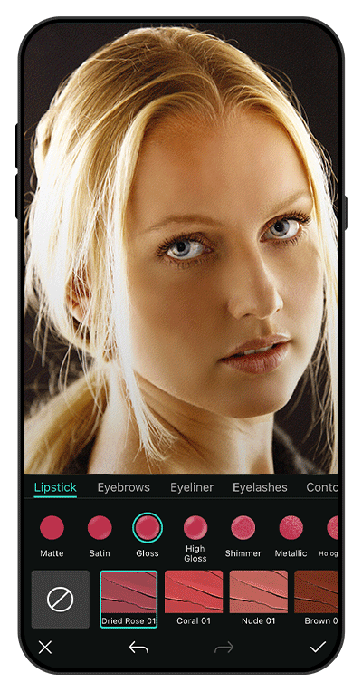 PhotoDirector - 1ere application de maquillage virtuel