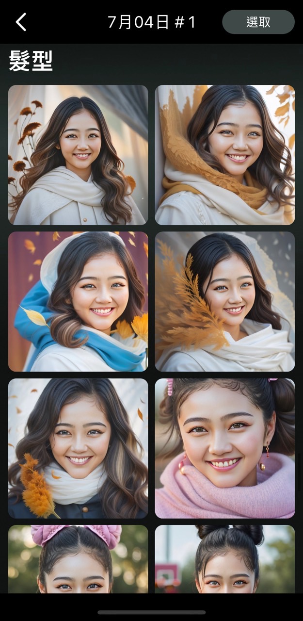 헤어스타일 시뮬레이션 어플