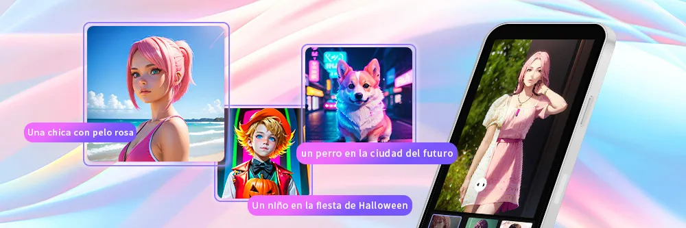 Crea imagen con texto