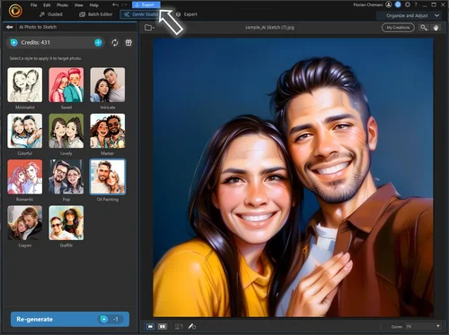 Turn photo into sketch - PC Step 4