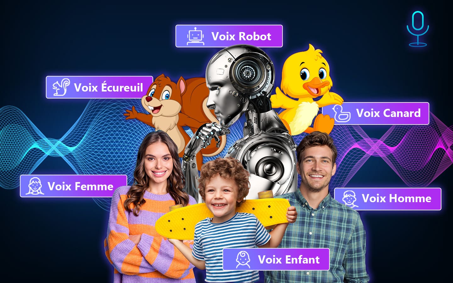 interface MyEdit pour modifer sa voix