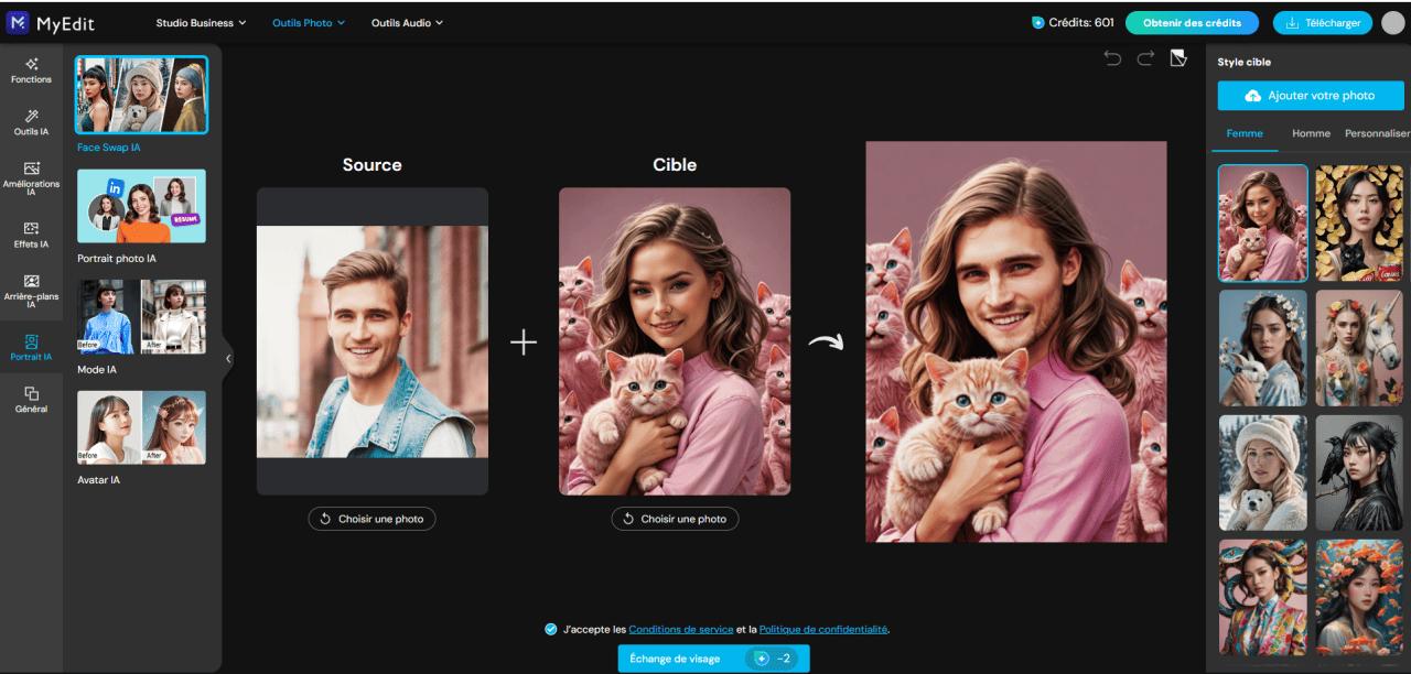 transformer homme en femme