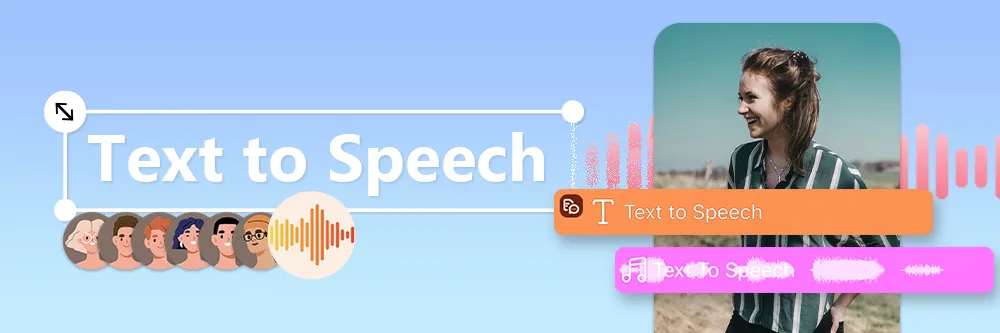 AI voice generator banner