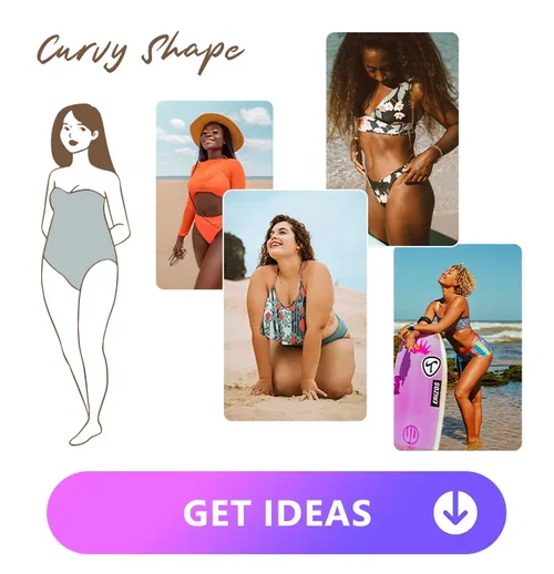 4 kinds of sexy swimming costumes for curvy shapes