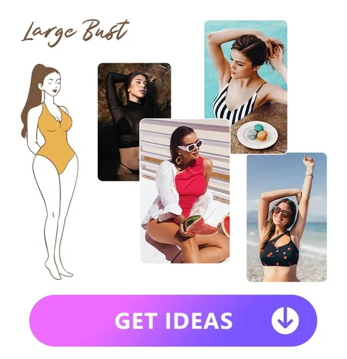 4 kinds of sexy swimming costumes for large busts