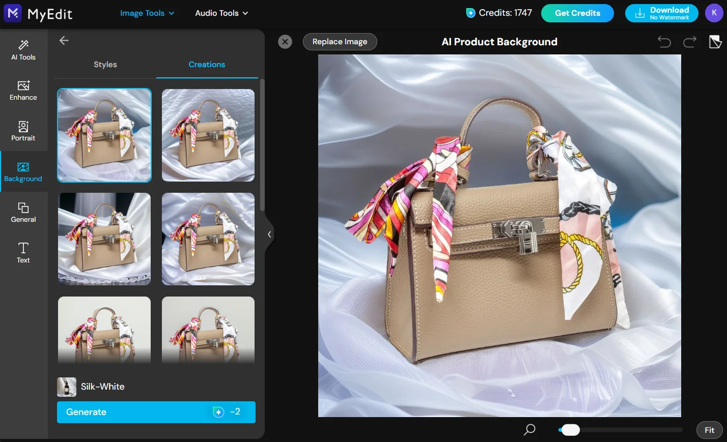 Edit Product Images Online with MyEdit