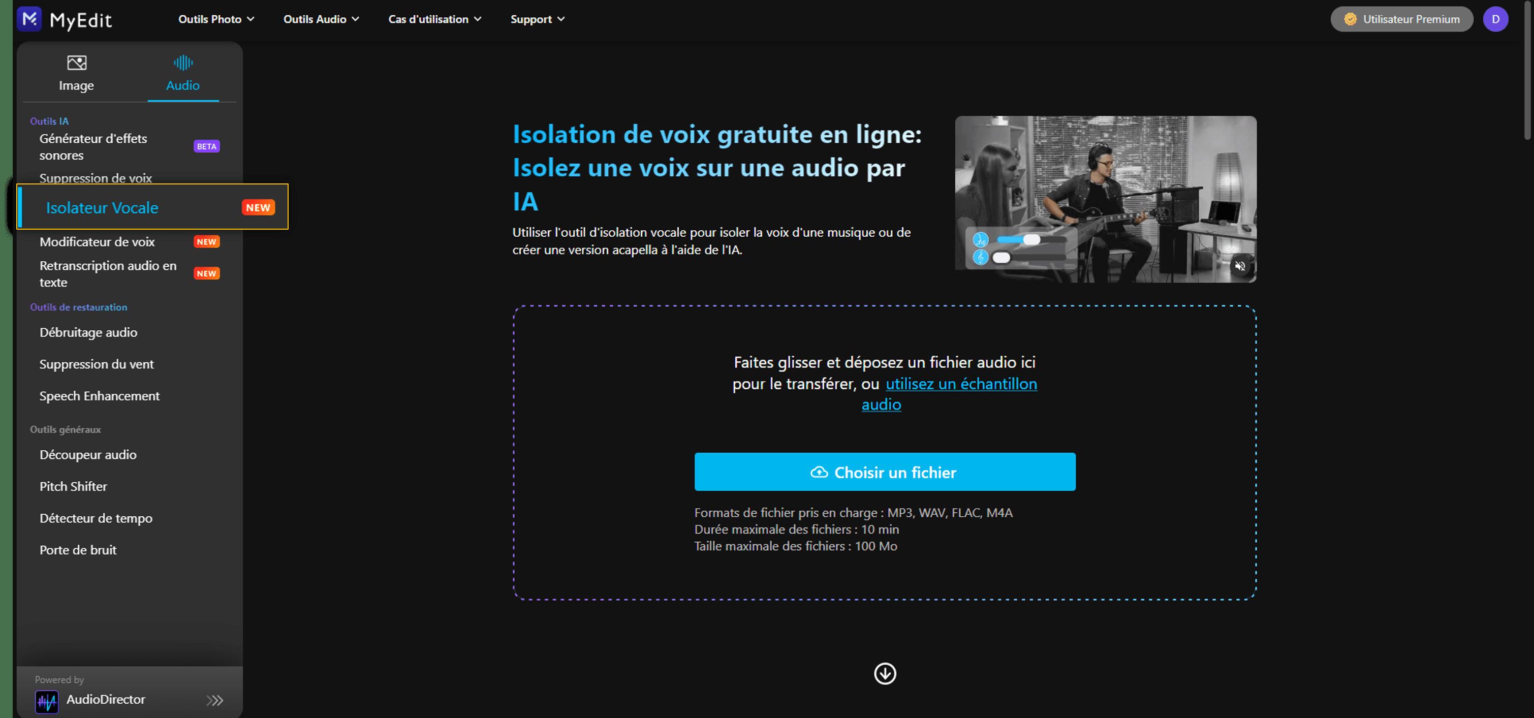 tutoriel acapella extractor
