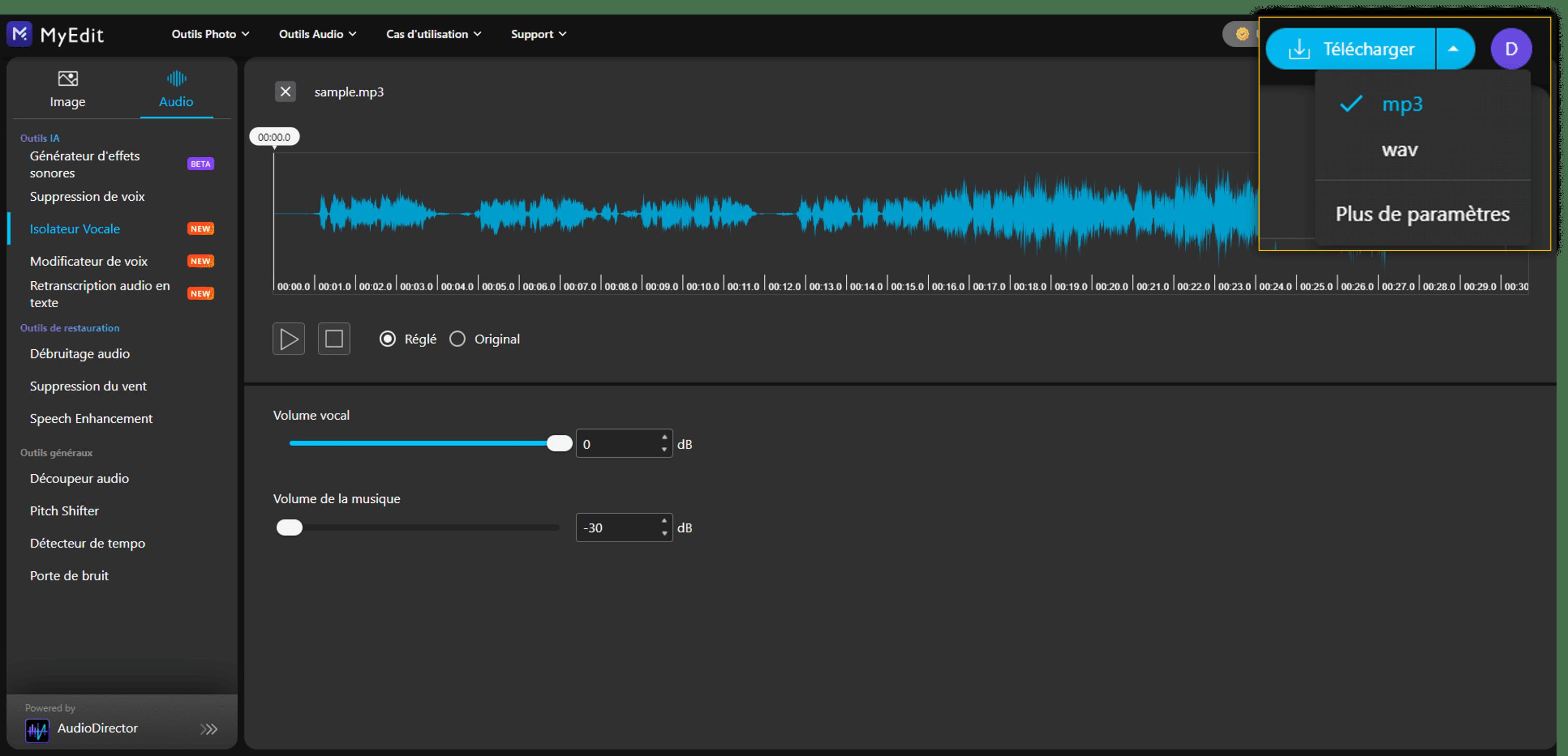tutoriel acapella extractor