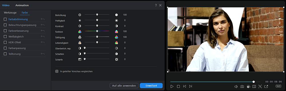 Videoqualität verbessern