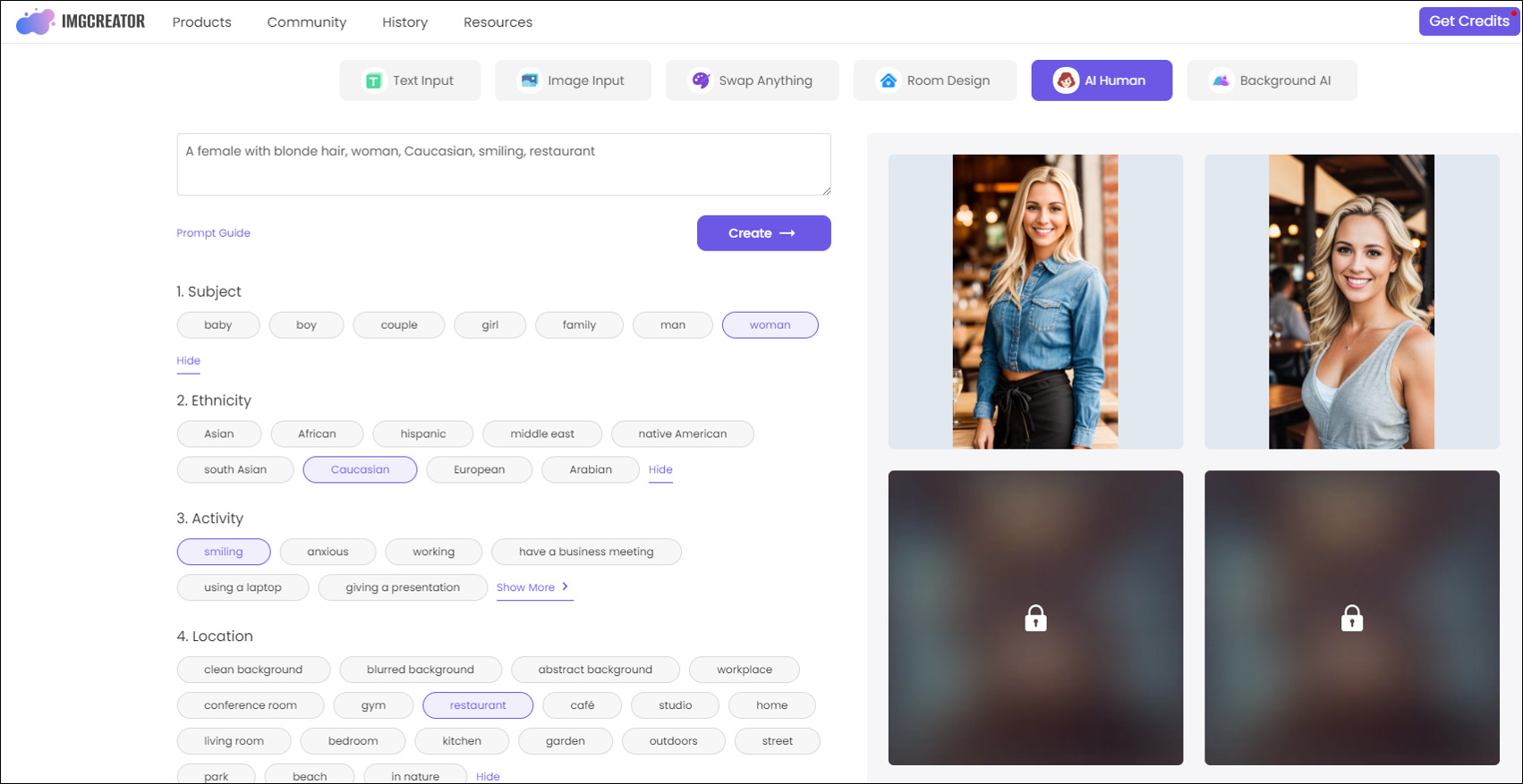 ZMO.AI - 3e Meilleur générateur d'AI Girl