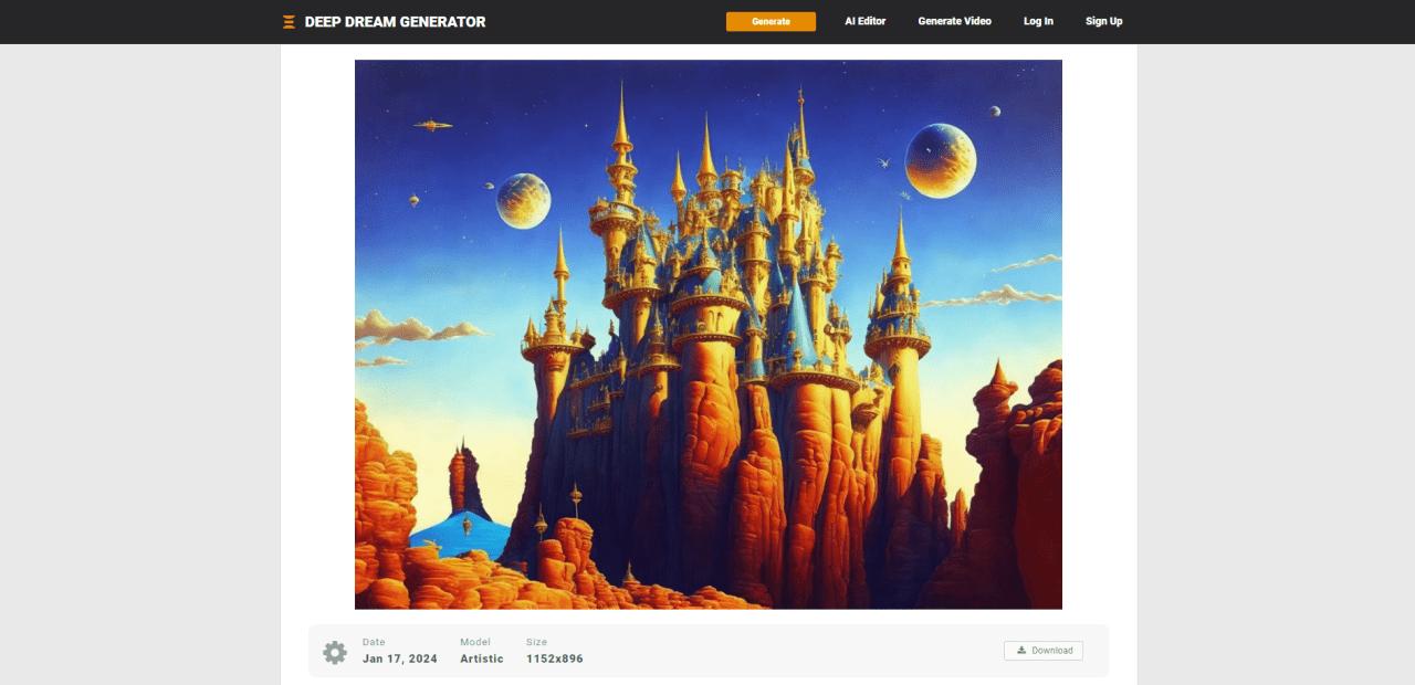 Deep Dream Generator