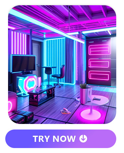 finished basement idea of game room