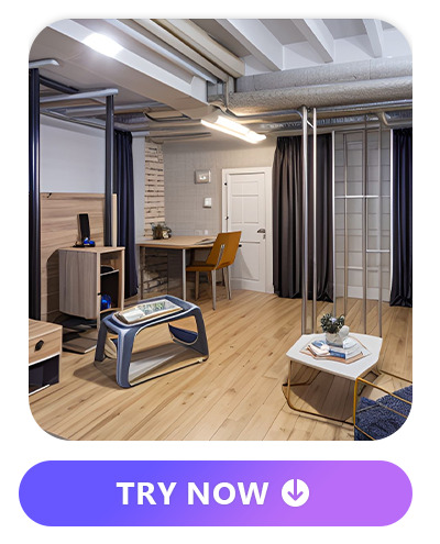 finished basement idea of guest suite