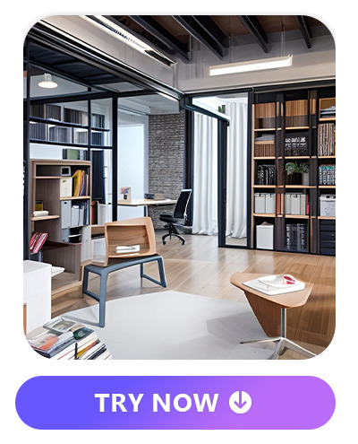 finished basement idea of study nook