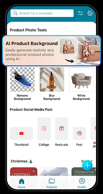 Promeo - Design-App für Produktfotos