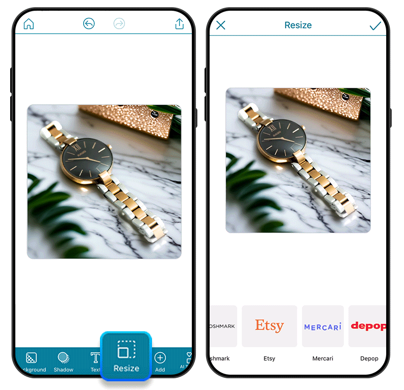 Promeo - Design-App für Produktfotos