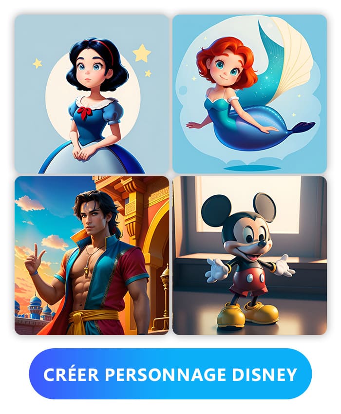 MyEdit - Meilleur générateur de personnage Disney en ligne