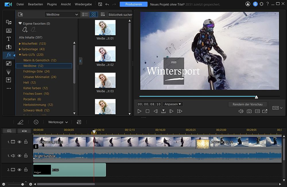 PowerDirector 365 Video Editor Software