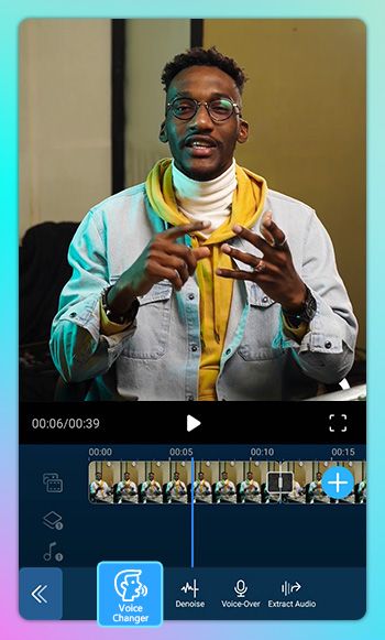 PowerDirector Stimmenverzerrer-App