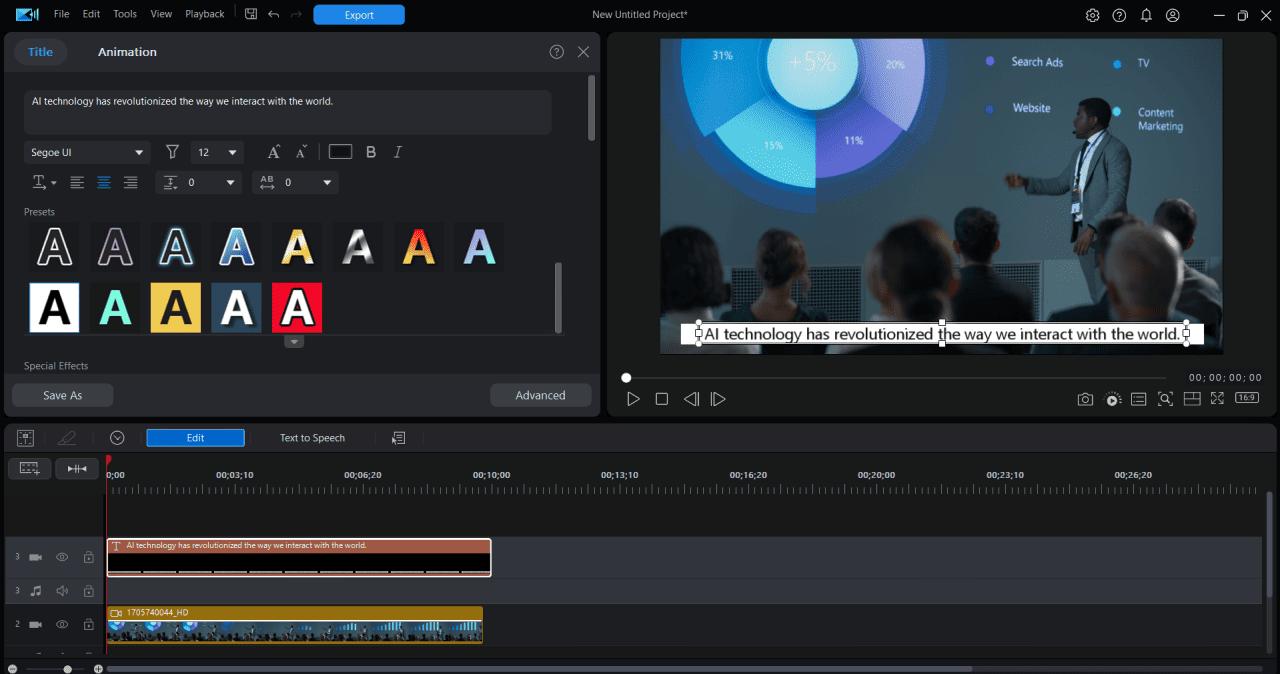 PowerDirector - Powerful video editor with voice and subtitle generators
