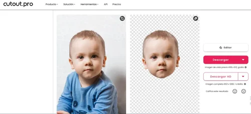 Cutout.pro Screenshot