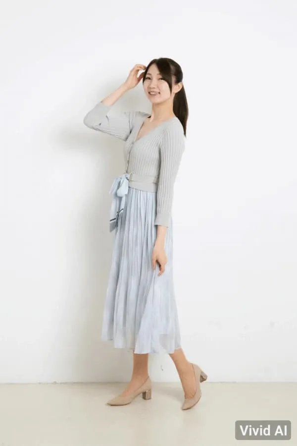 MyEdit アプリ 人物写真の背景を生成する例