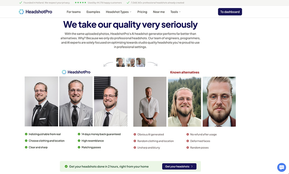 headshotpro-스크린샷