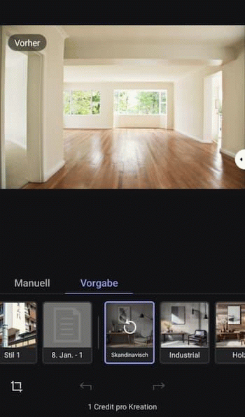 Zimmer und Wohnungen mit KI einrichten