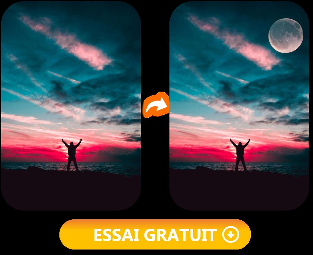 PhotoDirector - Utilisation du remplissage génératif