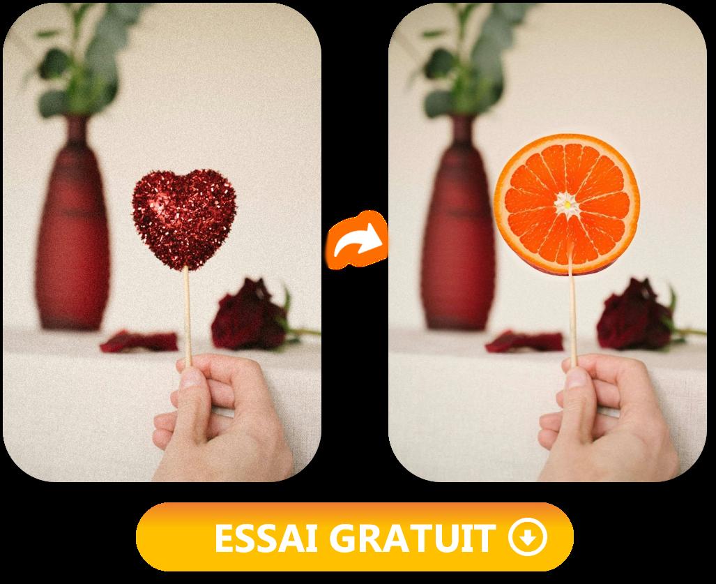 PhotoDirector - Utilisation du remplissage génératif