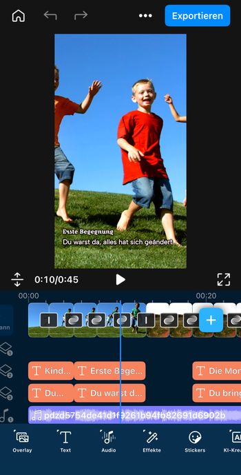 PowerDirector Oberfläche