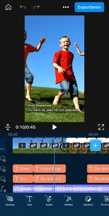 PowerDirector Oberfläche