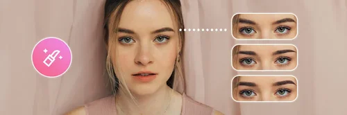 Augenbrauenform finden