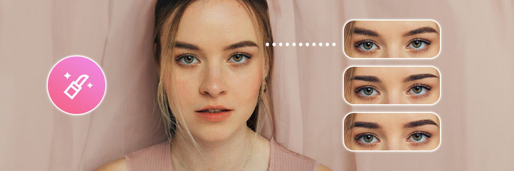 Augenbrauenform finden