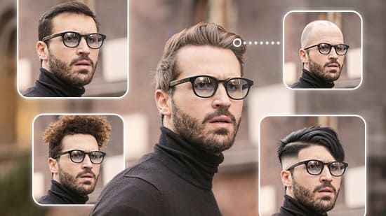 Meilleurs simulateurs de coupe de cheveux homme et barbe via IA en 2025