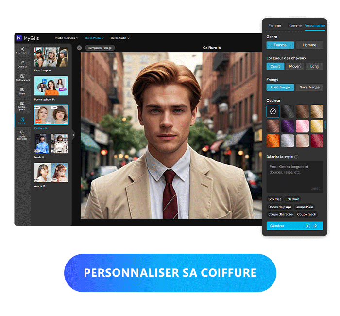 MyEdit - Coiffure IA