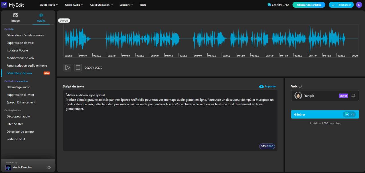 Comment lire un texte en ligne à haute voix?