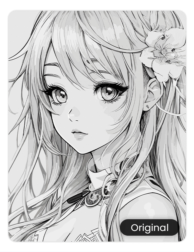 AI girls generated by MyEdit with Draw to Image feature in Realistic, Cartoon, 3D styles