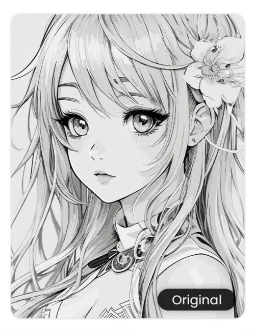 AI girls generated by MyEdit with Draw to Image feature in Realistic, Cartoon, 3D styles