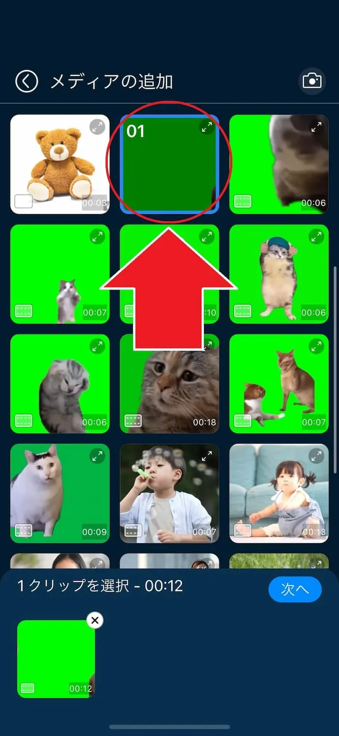 PDRM 猫動画を選ぶ