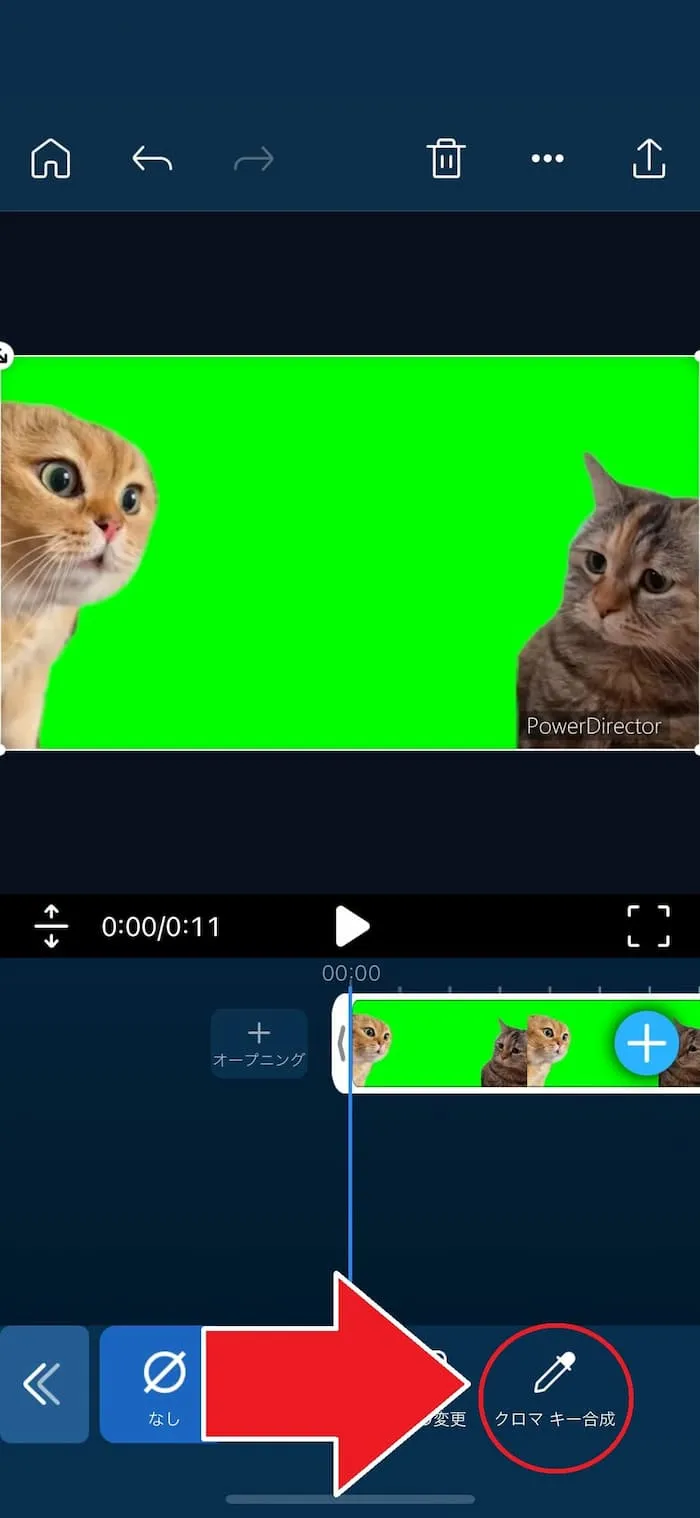 PDRM クロマキー合成機能