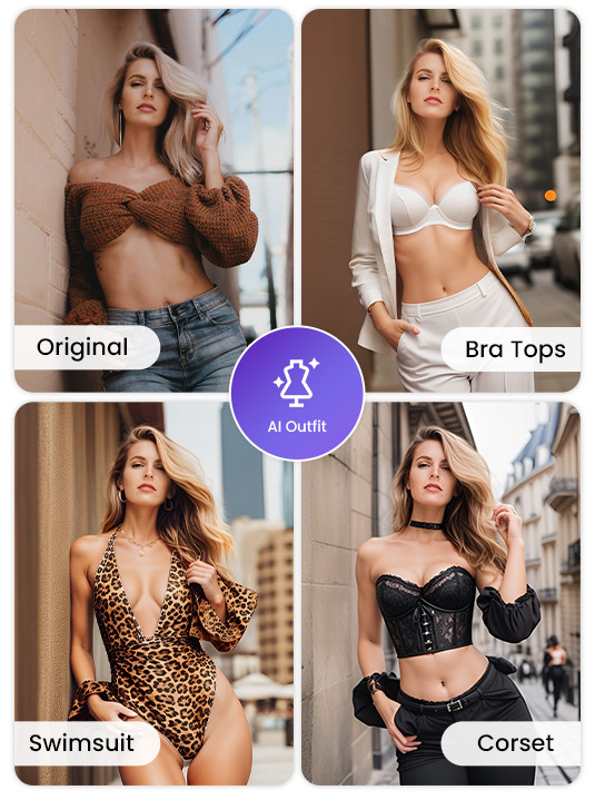 use AI Outfit feature