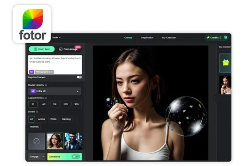 Create sexy AI arts with Fotor