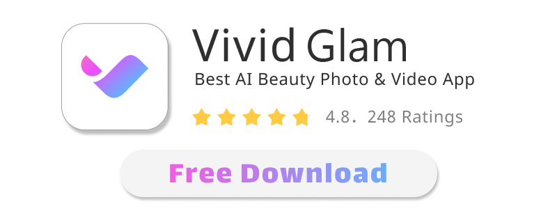 download Vivid Glam to try on filters similar to Snapchat